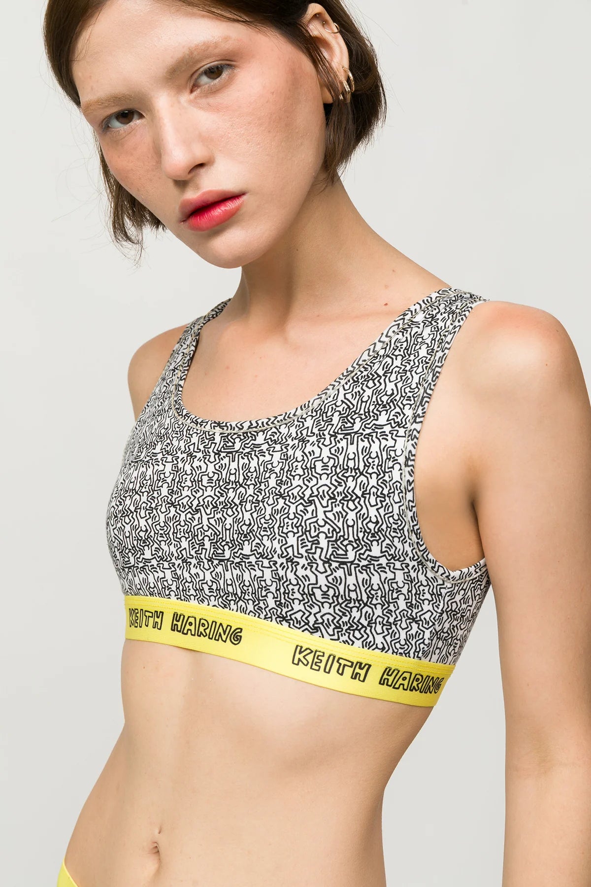 Paul Kenzie X Keith Haring - Desenli Spor Bralet 4