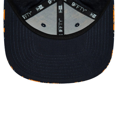 New Era Şapka - Red Bull Racing All Over Print Navy 9FIFTY Snapback Şapka