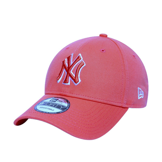 New Era Şapka - New York Yankees Womens Outline Pink 9FORTY Ayarlanabilir Şapka