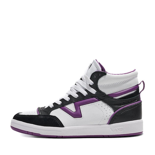 Vans Ayakkabı - Vans Lowland Mid CC JMP Black/White/Purple Unisex Spor Ayakkabı