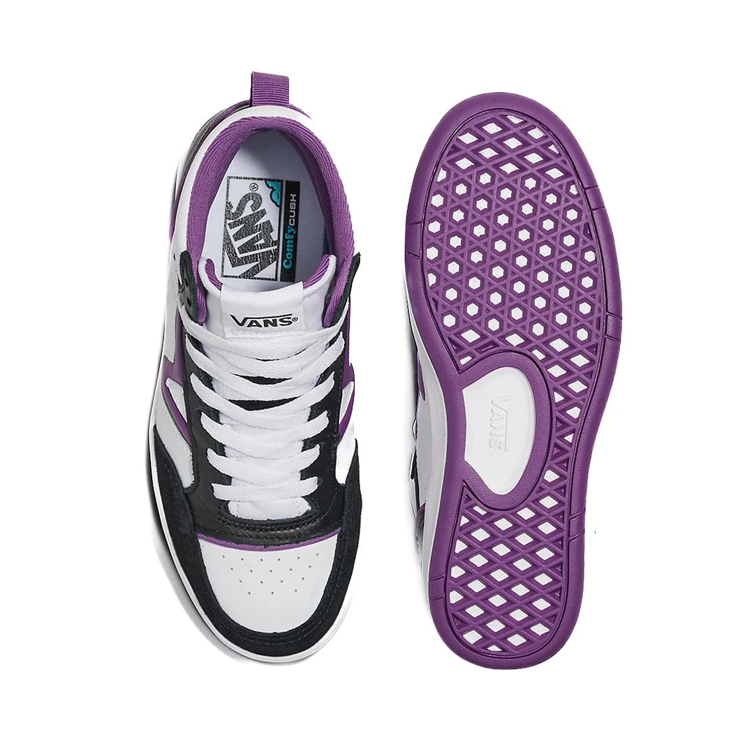 Vans Ayakkabı - Vans Lowland Mid CC JMP Black/White/Purple Unisex Spor Ayakkabı