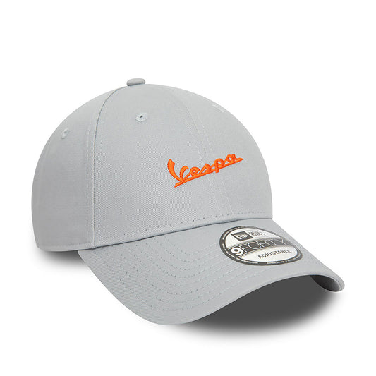 New Era Şapka - Vespa Sezonluk Renk Gri 9FORTY Ayarlanabilir Şapka