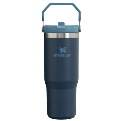 Stanley The IceFlow Flip Straw Pipetli Termos Bardak 0,89 LT Navy