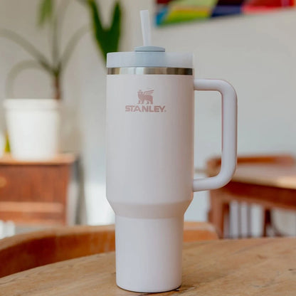 Stanley Quencher Pipetli Termos Bardak 1.18 Lt Rose Quartz