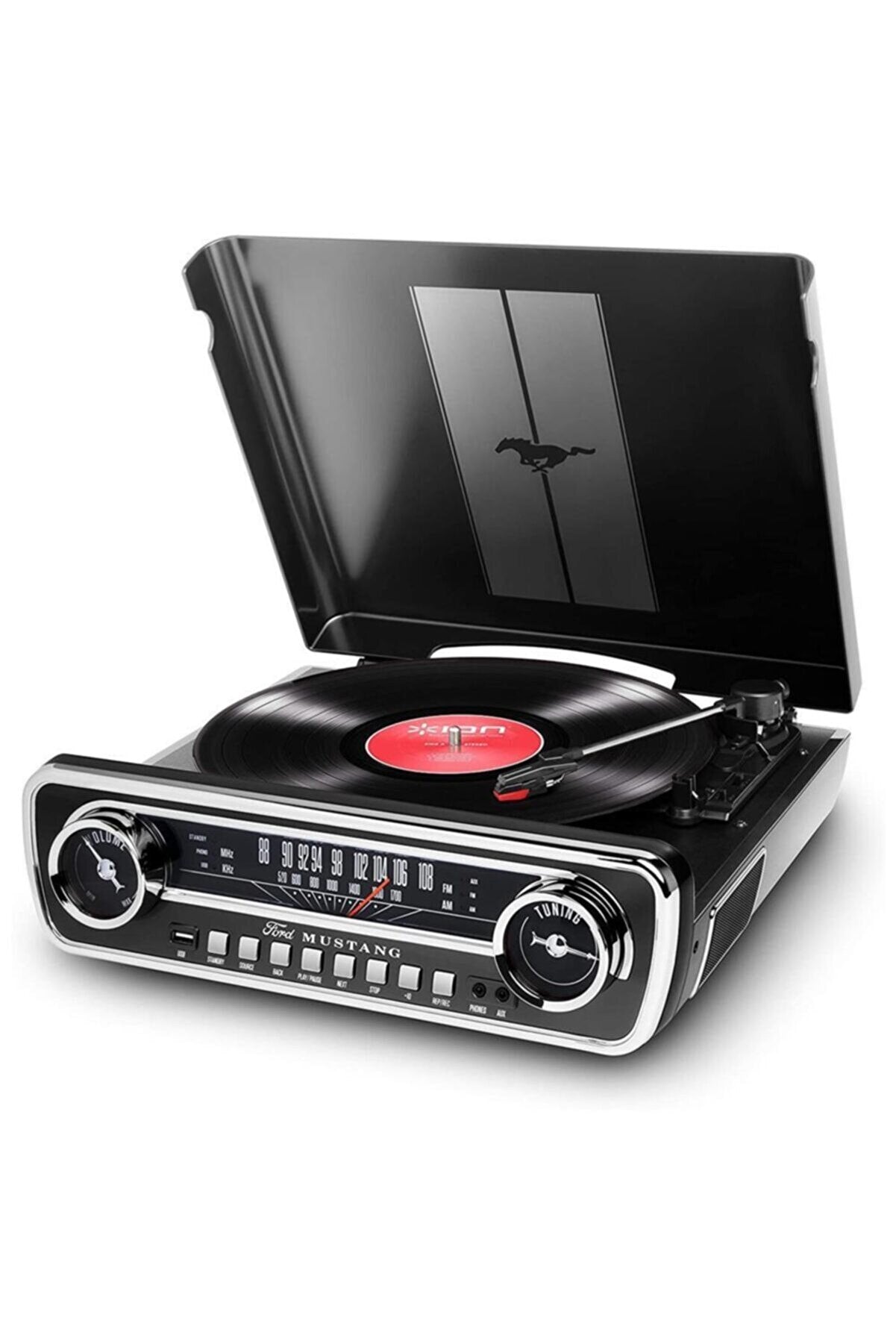 ION Audio Mustang LP 4 in 1 Müzik Sistemi Pikap - Eklektik House