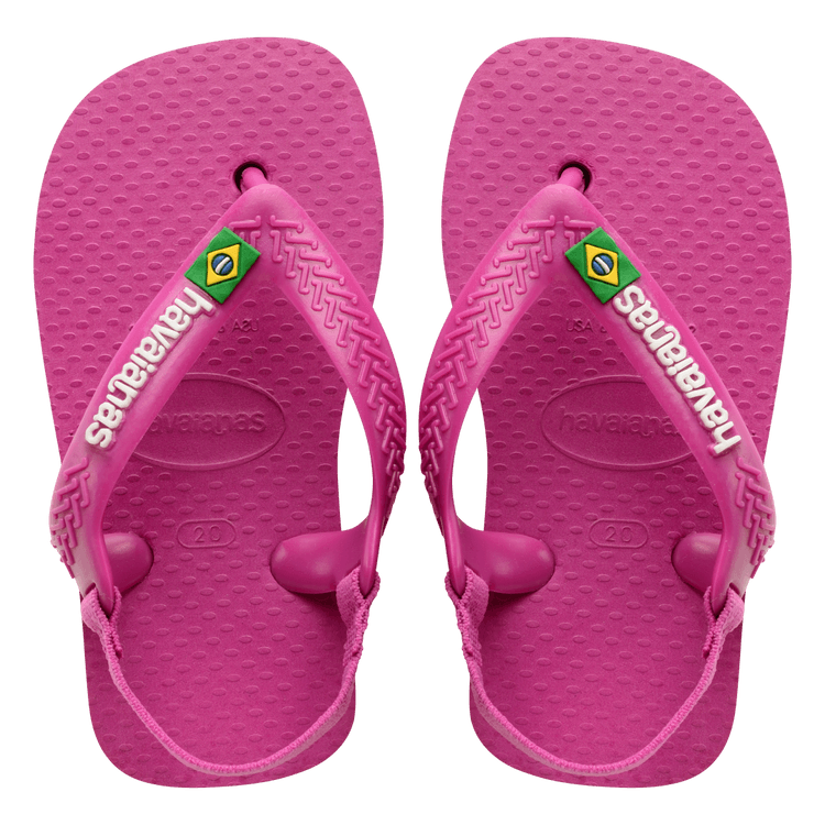 Havaianas Baby Brasil Logo II Crystal Rose - Eklektik House