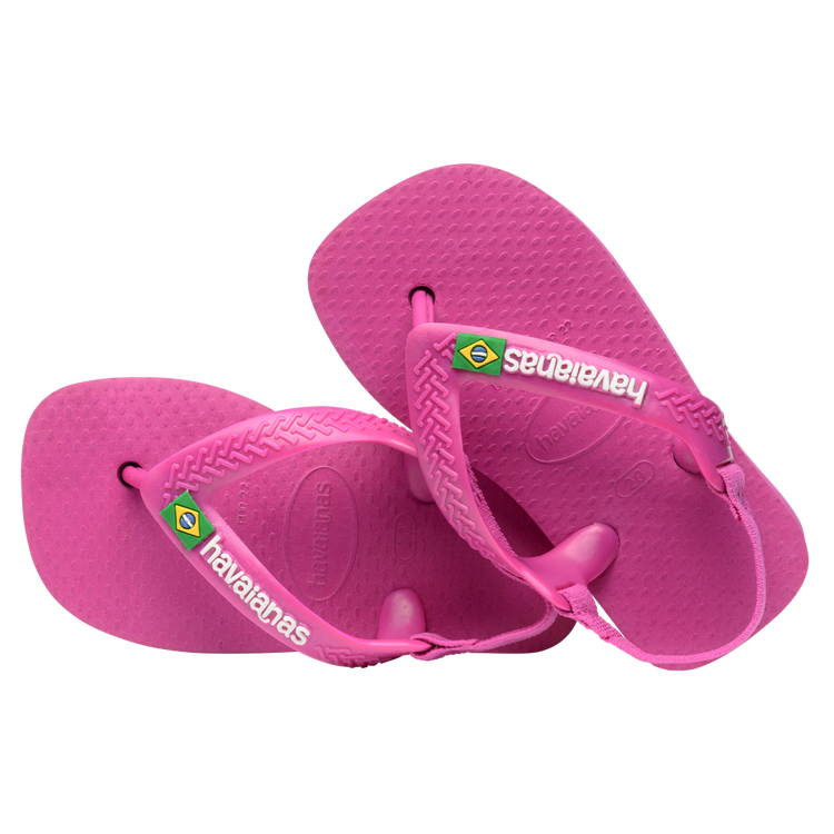 Havaianas Baby Brasil Logo II Crystal Rose - Eklektik House