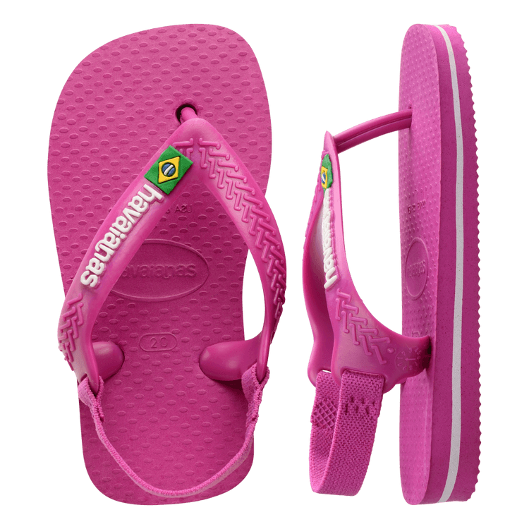 Havaianas Baby Brasil Logo II Crystal Rose - Eklektik House