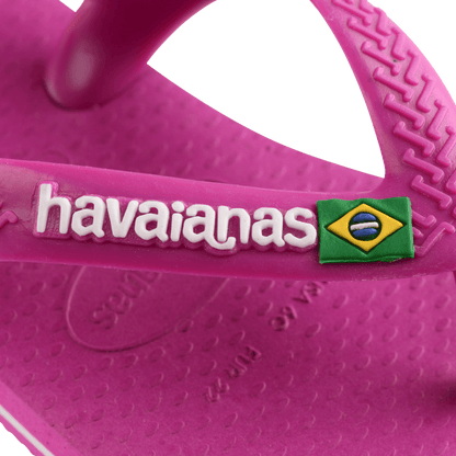 Havaianas Baby Brasil Logo II Crystal Rose - Eklektik House