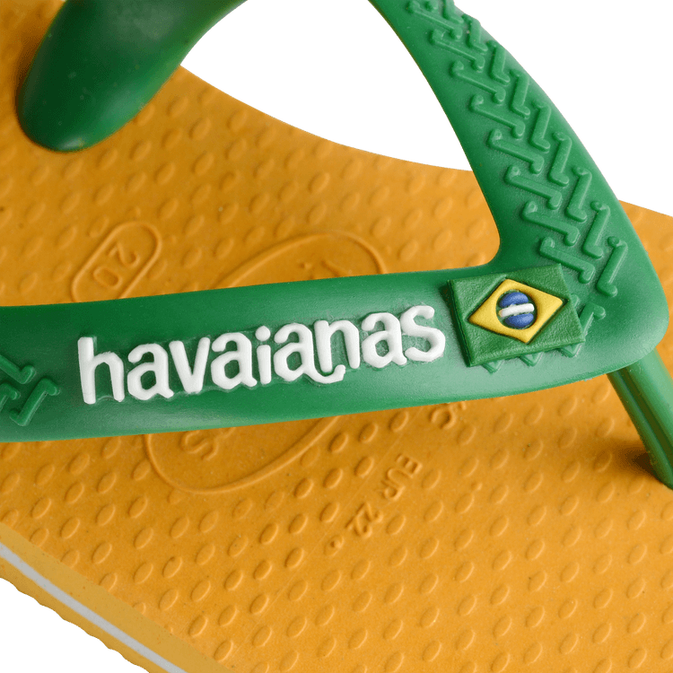 Havaianas Baby Brasil Logo II Orange Citrus - Eklektik House