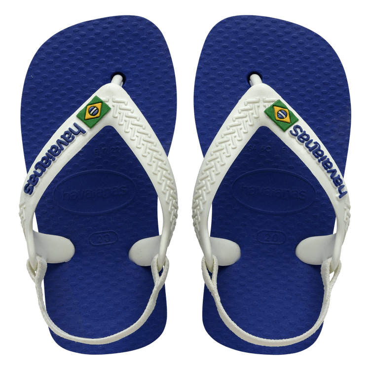 Havaianas Baby Brasil Logo II Marine Blue - Eklektik House