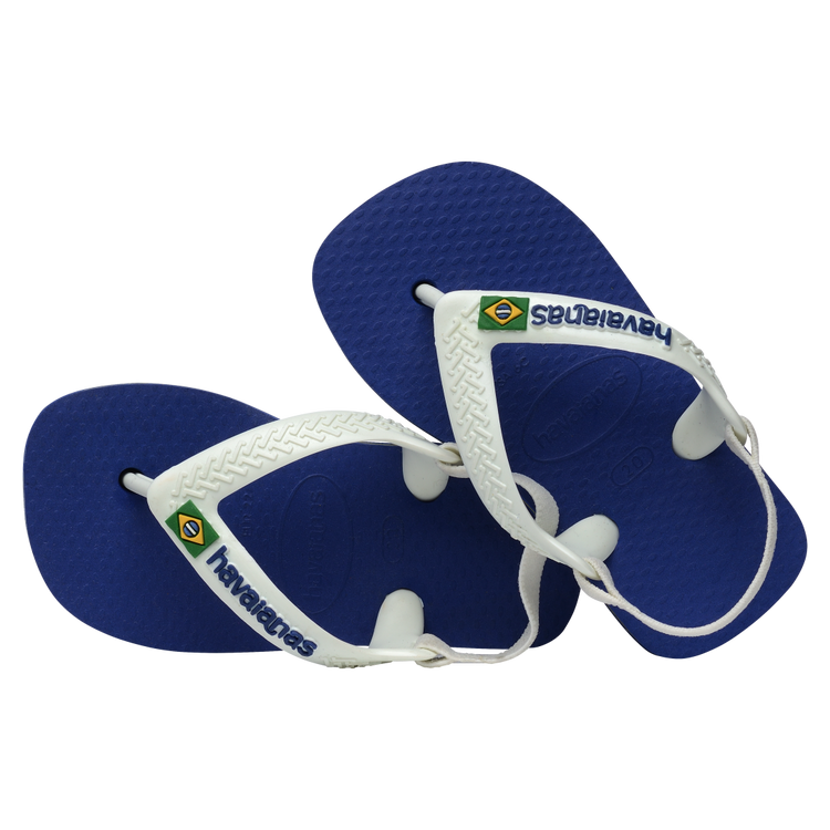 Havaianas Baby Brasil Logo II Marine Blue - Eklektik House