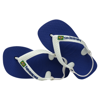 Havaianas Baby Brasil Logo II Marine Blue - Eklektik House