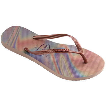 Havaianas Slim Iridescent Ballet Rose - Eklektik House