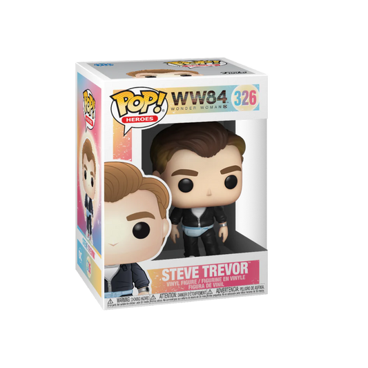 Funko Pop Figür: Heroes: WW 1984- Steve Trevor (80s) - Eklektik House