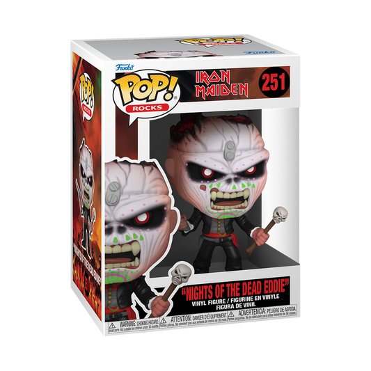 Funko POP Figür Rocks: Iron Maiden -Eddie - Nights Of The Dead - Eklektik House