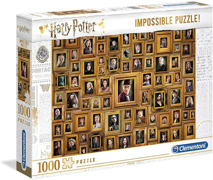 Harry Potter Lisanslı 1000 parça Imposible Puzzle - Eklektik House