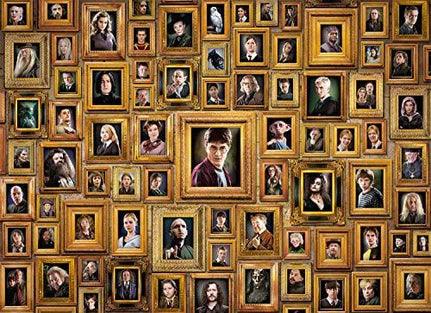 Harry Potter Lisanslı 1000 parça Imposible Puzzle - Eklektik House