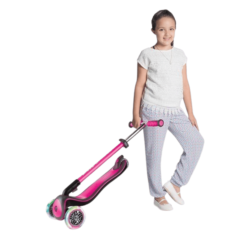 Globber Elite Deluxe Işıklı Scooter Pembe - Eklektik House