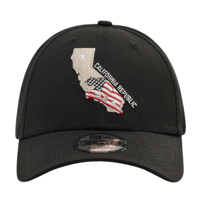 New Era California Republic 9Forty Black - Eklektik House