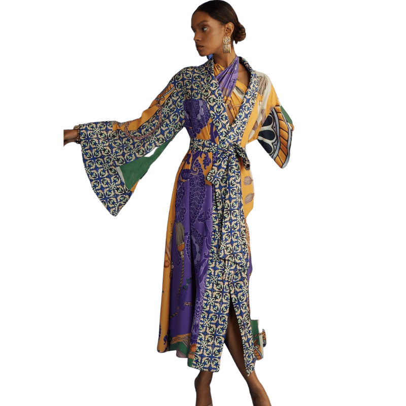 Exotic Camel Kimono - Eklektik House