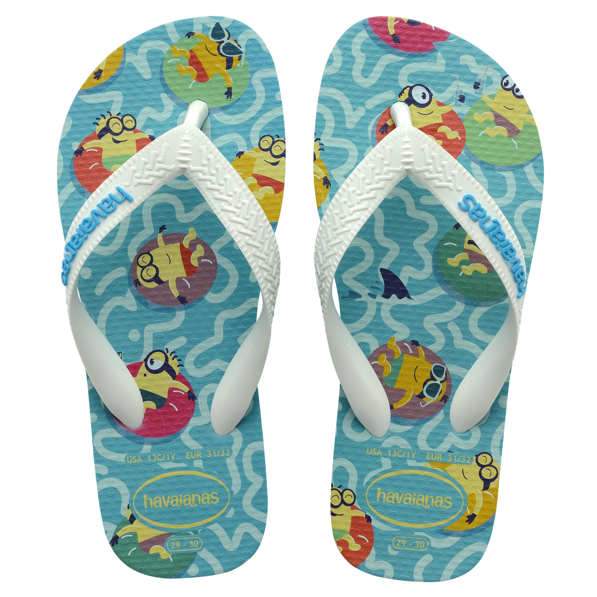 Havaianas Kids Minions Blue/White - Eklektik House