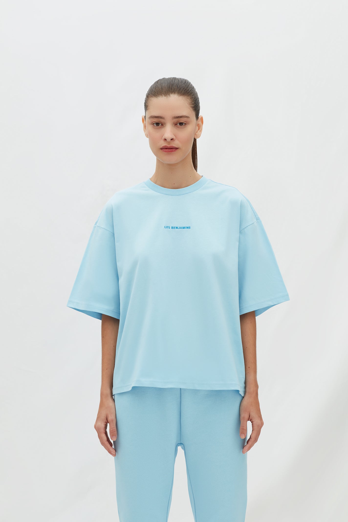 Les Benjamins Cropped Oversized Tee 303 - Eklektik House