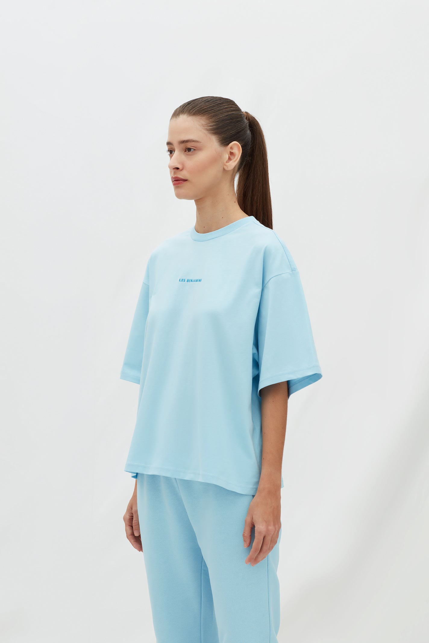 Les Benjamins Cropped Oversized Tee 303 - Eklektik House