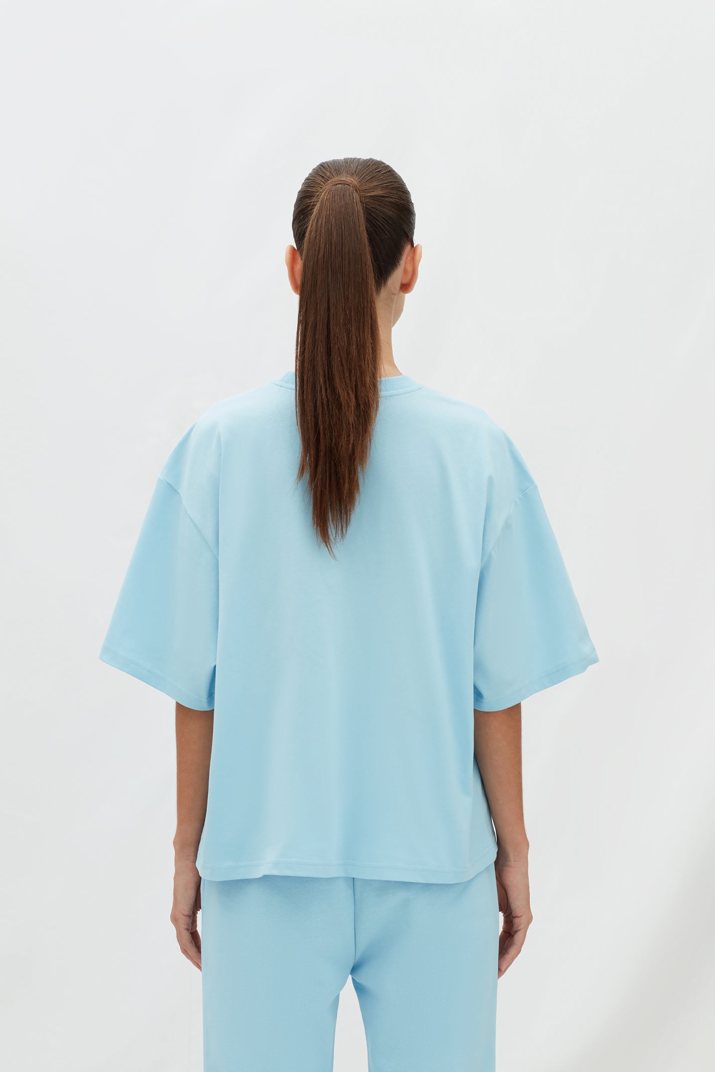 Les Benjamins Cropped Oversized Tee 303 - Eklektik House