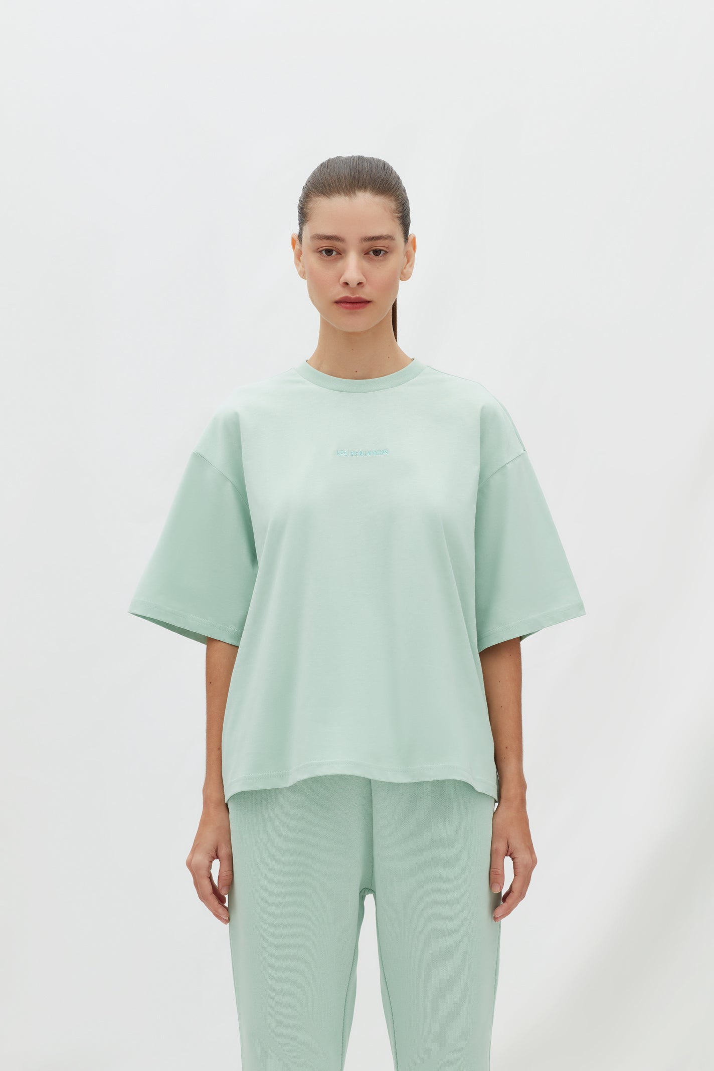 Les Benjamins Cropped Oversized Tee 304 - Eklektik House