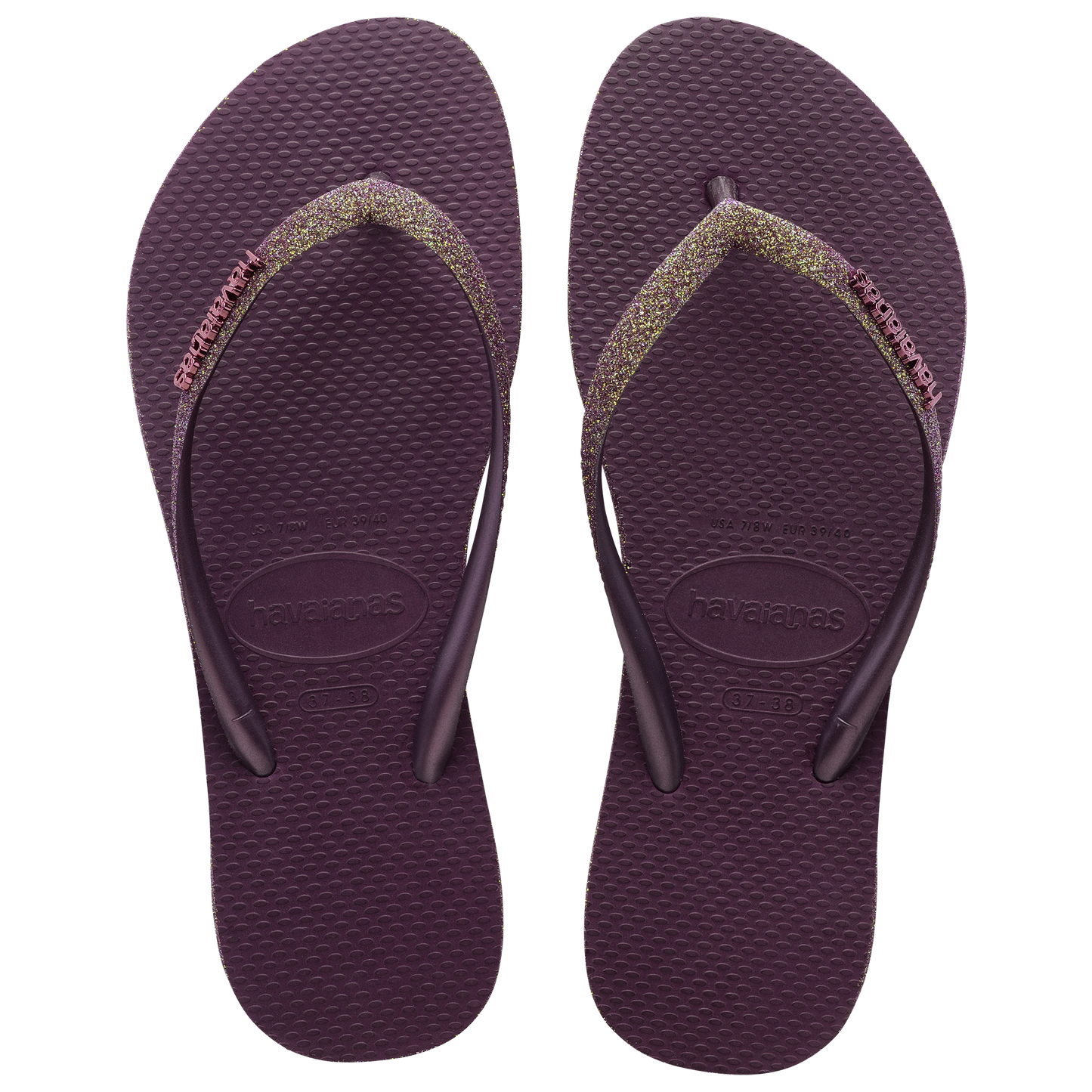 Havaianas Slim Sparkle II Aubergine F72 - Eklektik House