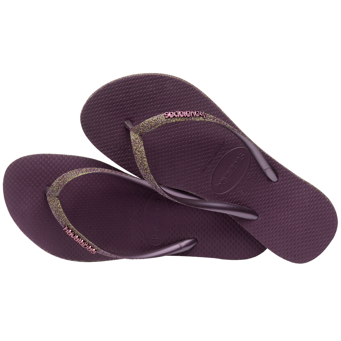 Havaianas Slim Sparkle II Aubergine F72 - Eklektik House