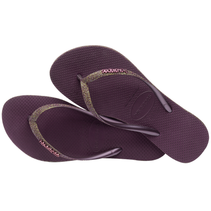 Havaianas Slim Sparkle II Aubergine F72 - Eklektik House