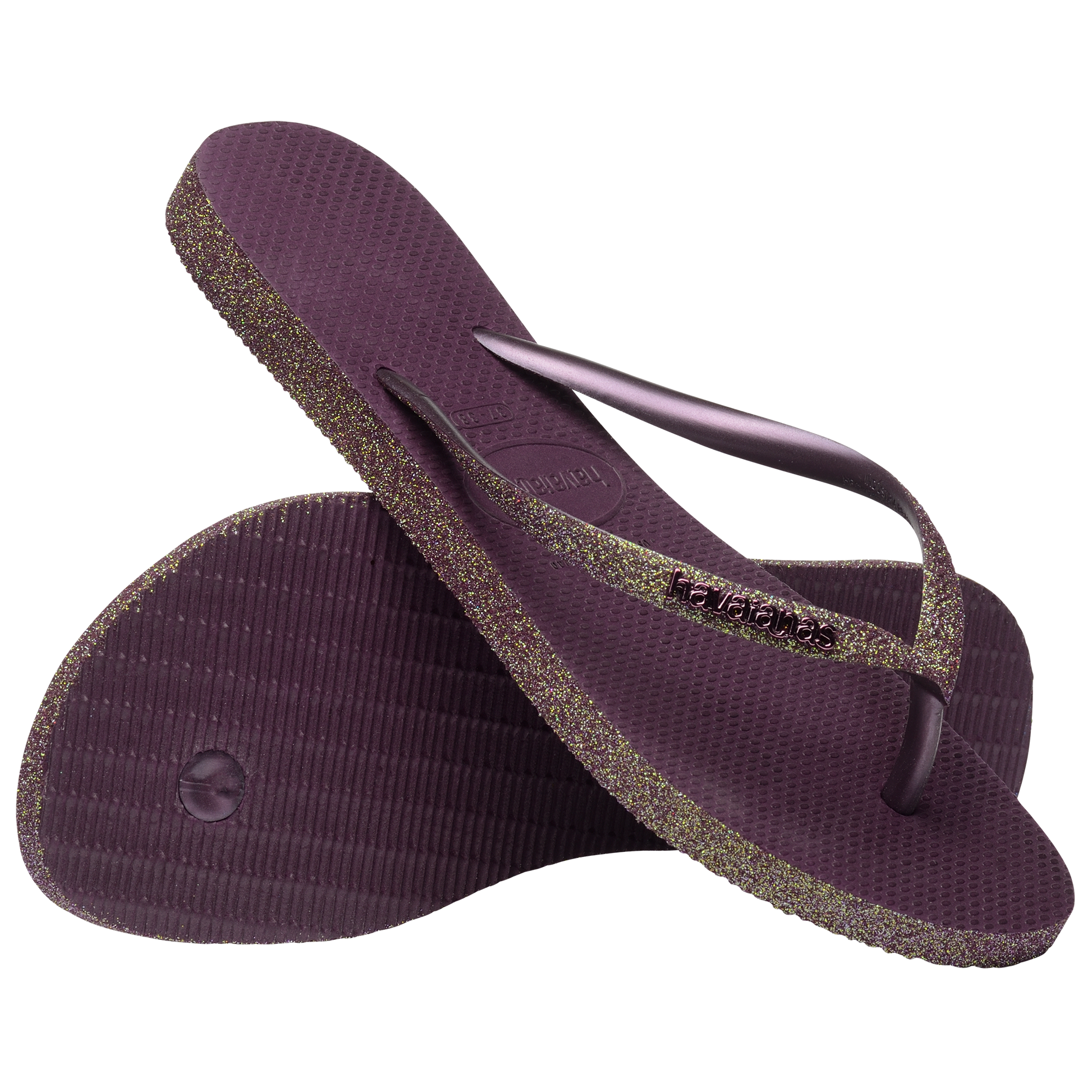 Havaianas Slim Sparkle II Aubergine F72 - Eklektik House