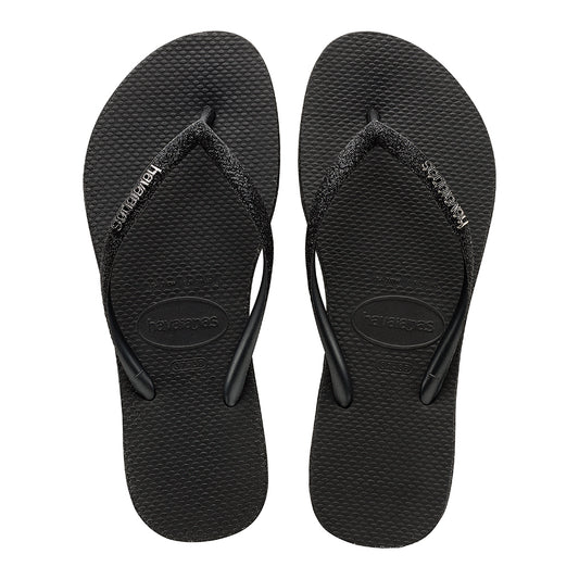 Havaianas Slim Sparkle II Black - Eklektik House