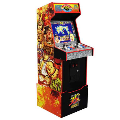 Arcade1Up (WiFi) Capcom Legacy Street Fighter Lisanslı Oyun Konsolu Yoga Flame Edition - Eklektik House