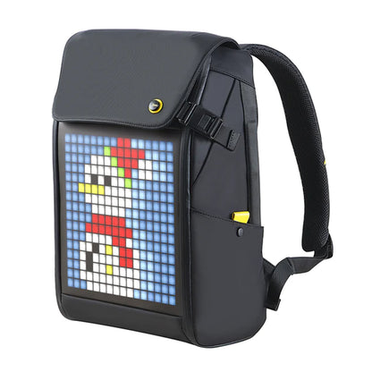 Divoom Pixoo Backpack M Siyah Ledli Sırt Çantası - Eklektik House