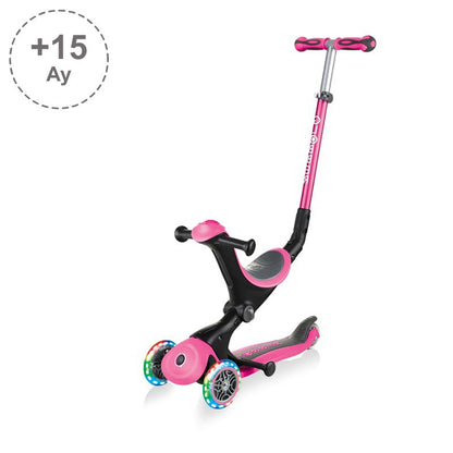 Globber Go Up Deluxe Scooter Pembe - Eklektik House