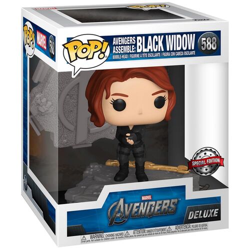 Funko POP Deluxe Figür Avengers Assemble Black Widow - Eklektik House