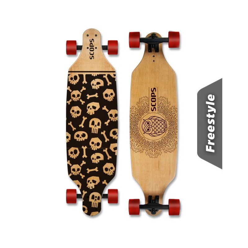 Scops Longboard Kaykay Skull - Eklektik House