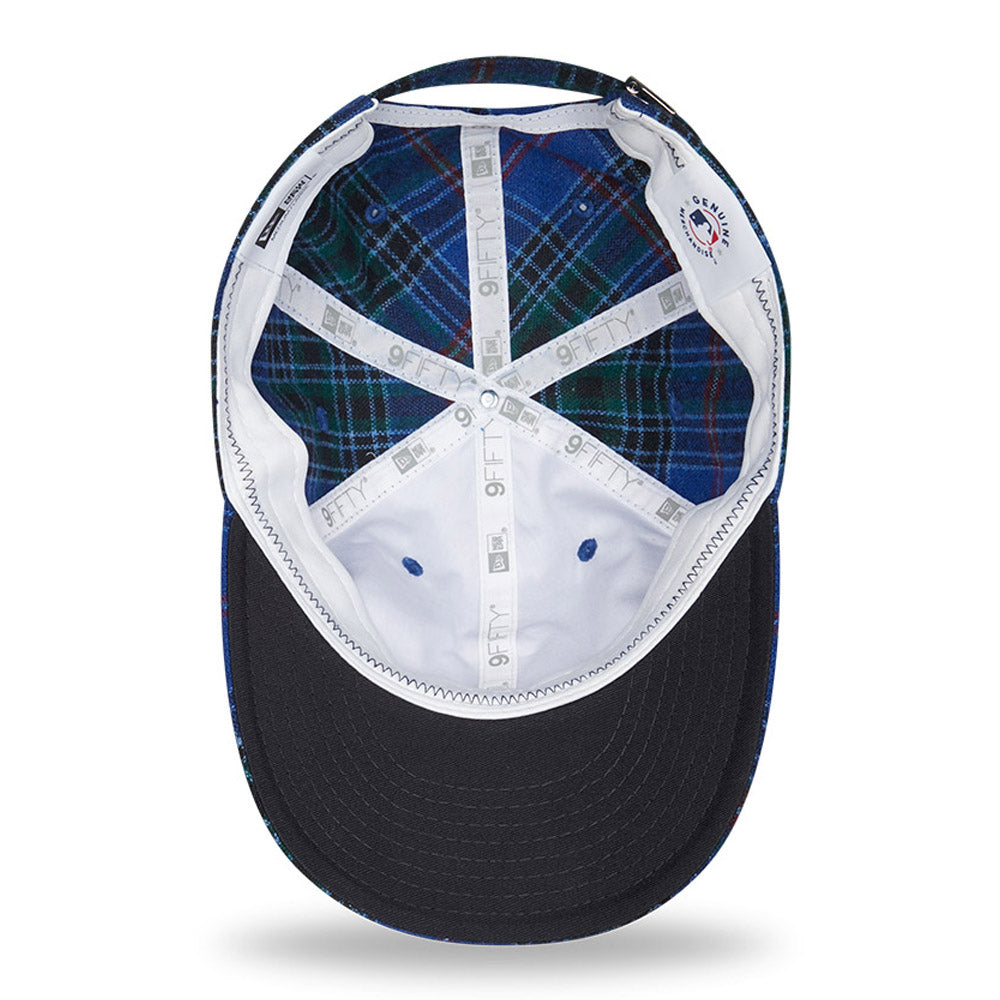 New Era New York Yankees Tartan Blue 9FIFTY Retro Crown Şapka - Eklektik House