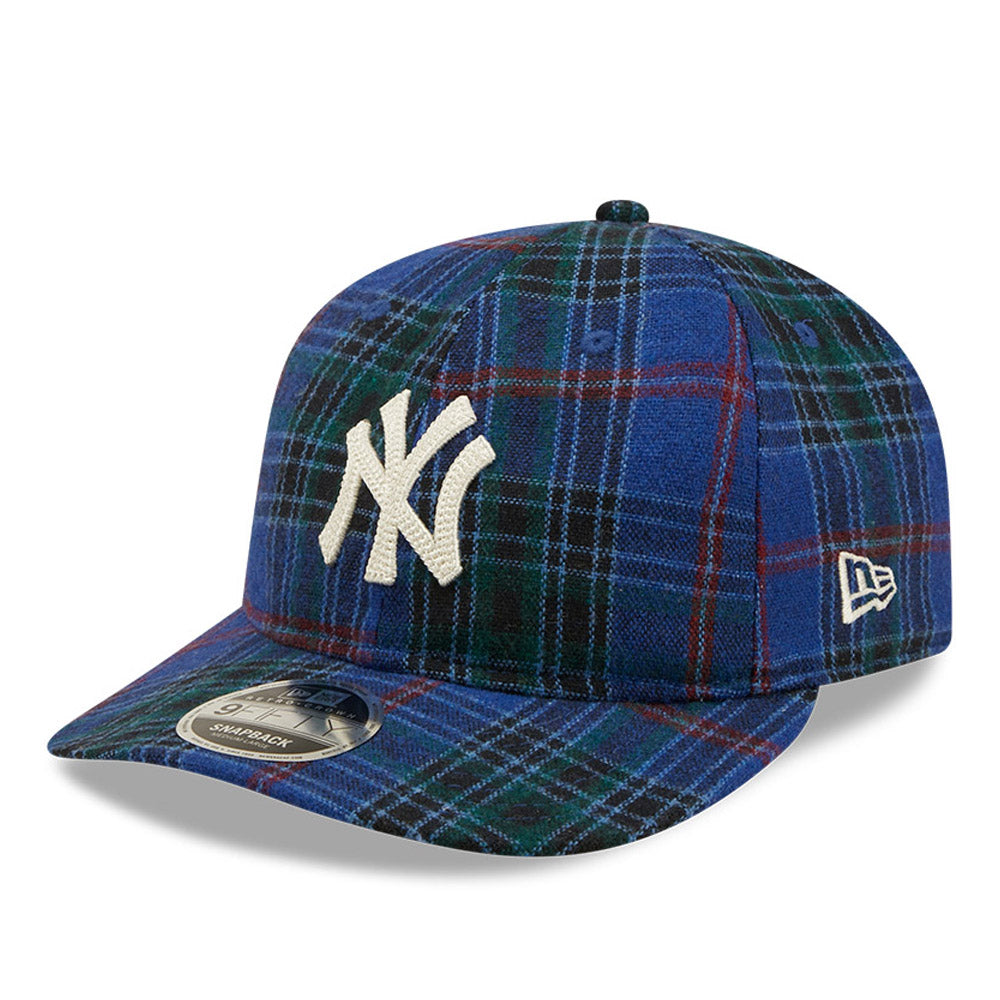 New Era New York Yankees Tartan Blue 9FIFTY Retro Crown Şapka - Eklektik House