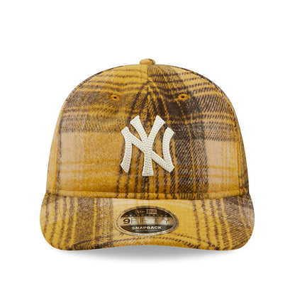 New Era New York Yankees Tartan Brown 9FIFTY Retro Crown Şapka - Eklektik House