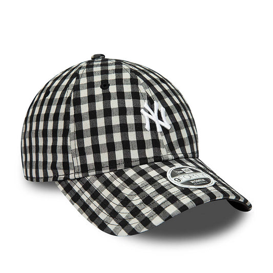 New Era New York Yankees Woman Gingham 9Forty Siyah - Eklektik House